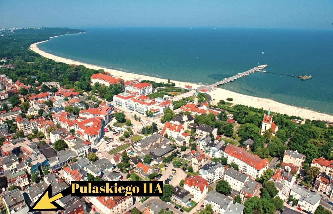 Pulaskiego 11A - Przestronne Apartamenty, Sopot Centrum Luaran gambar